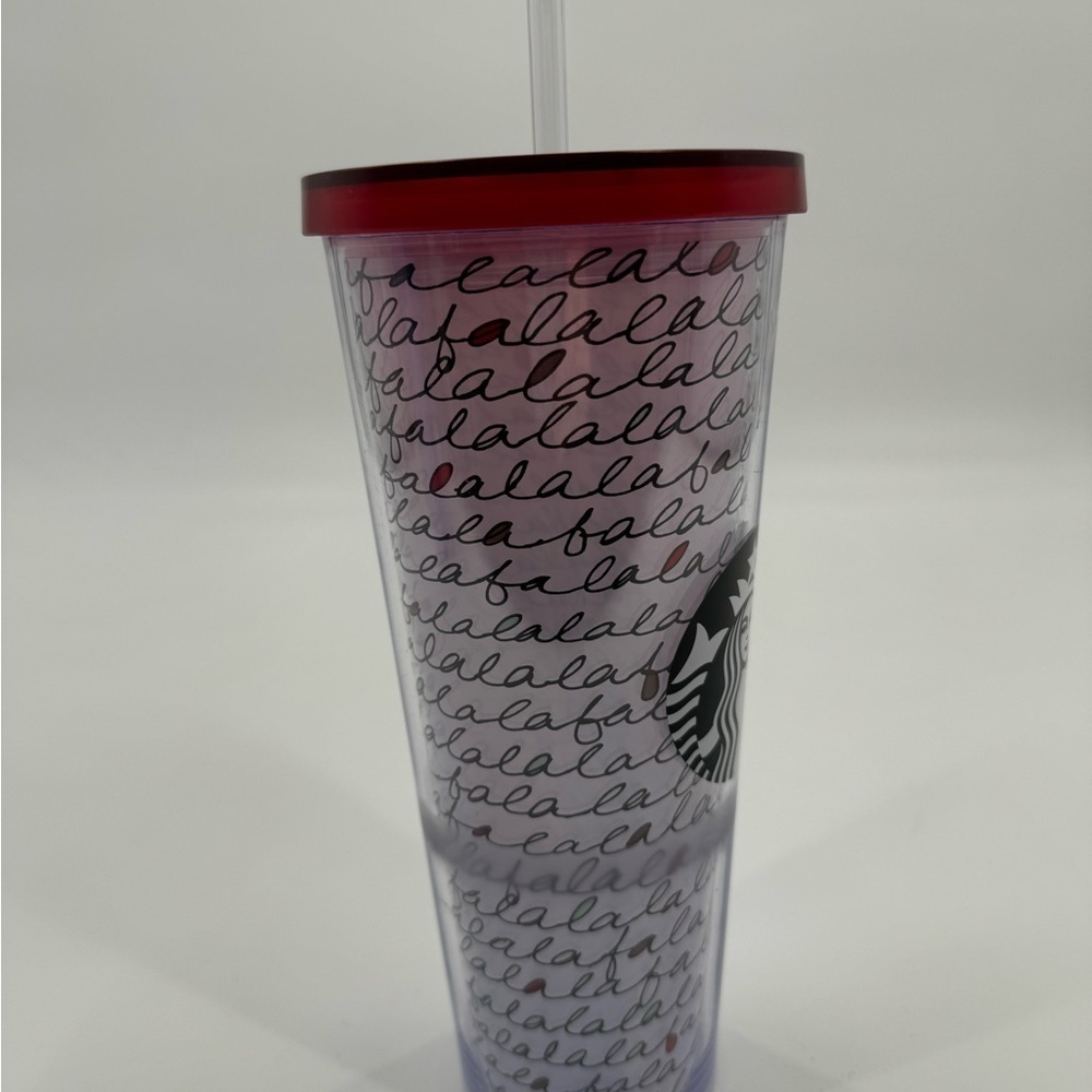 Starbucks 2016 fa la la cold venti cup new straw - Picture 5 of 11